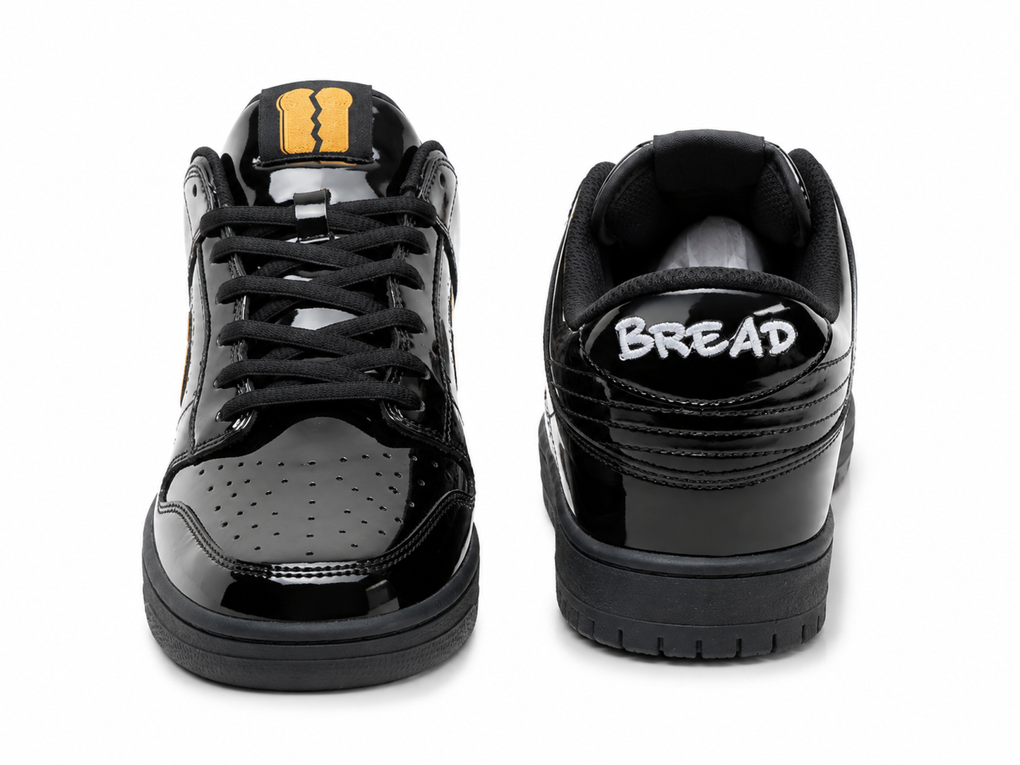 “Bread Runners” Black Patents