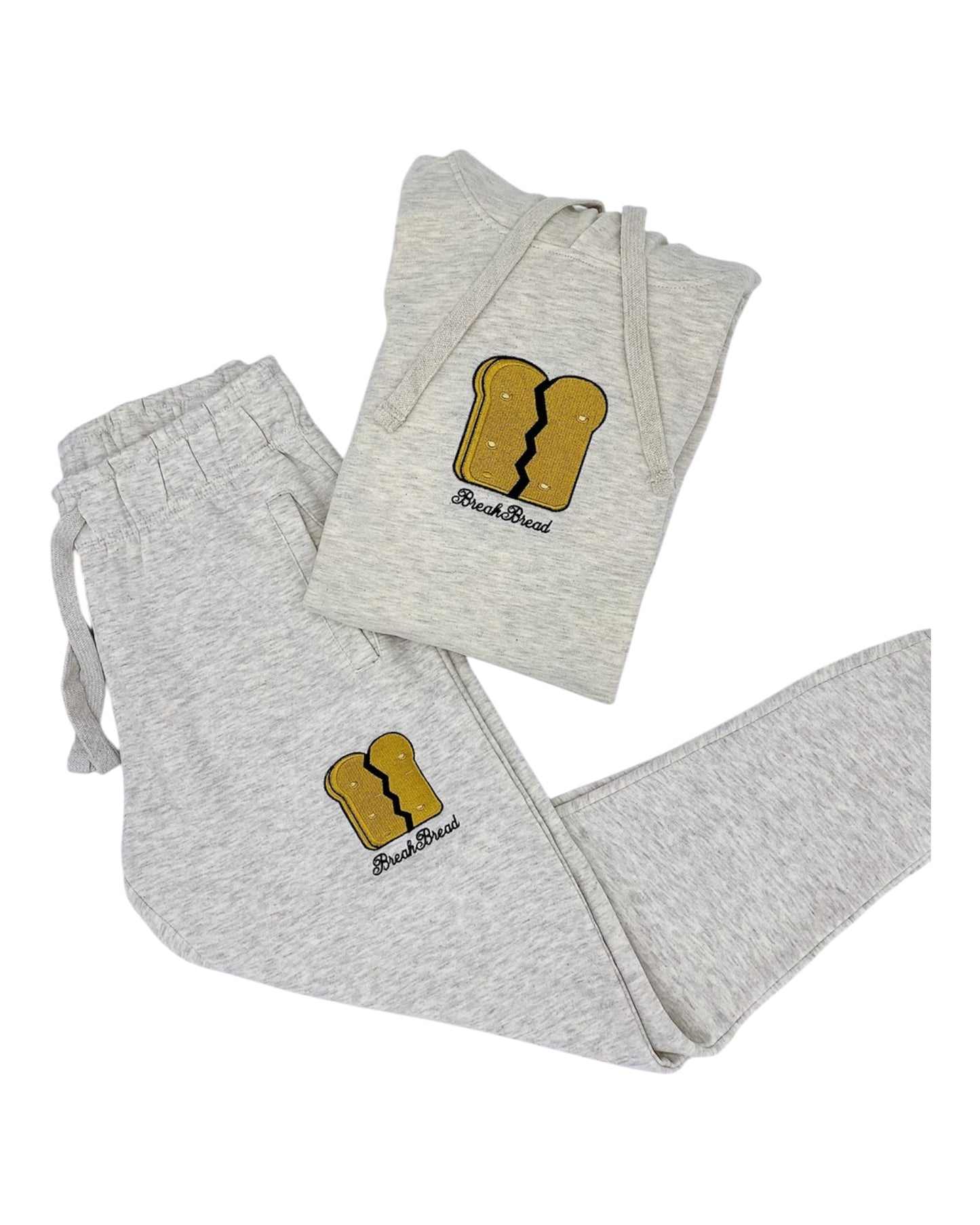 OATMEAL GREY “Break Bread” Sweat Suit