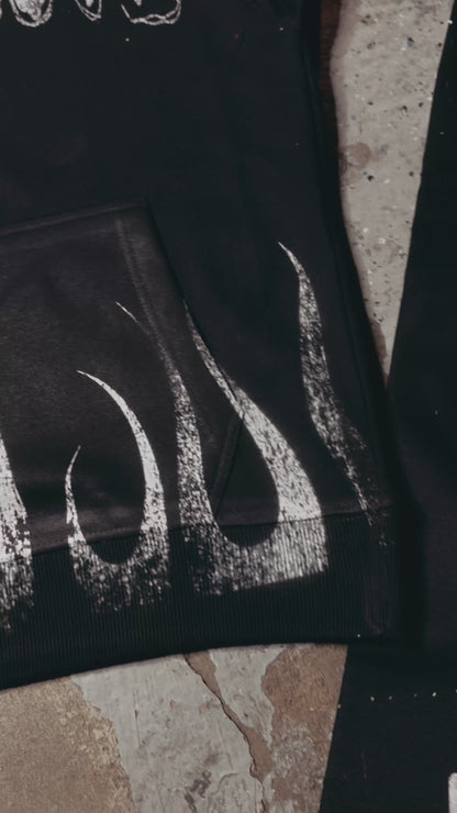 “BREAD BOYZ” Flame Stacked Sweat Suit