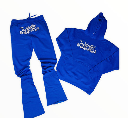 “The Wealthy Bread Breakers” Stacked Sweat suit
