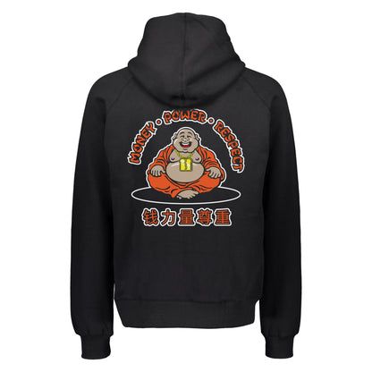 “Money, Power, & Respect” Buddha Hoodie